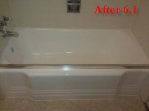 Bathtub shower combo refinishing a6.1