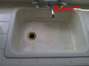 Kichen sink reglazing b7