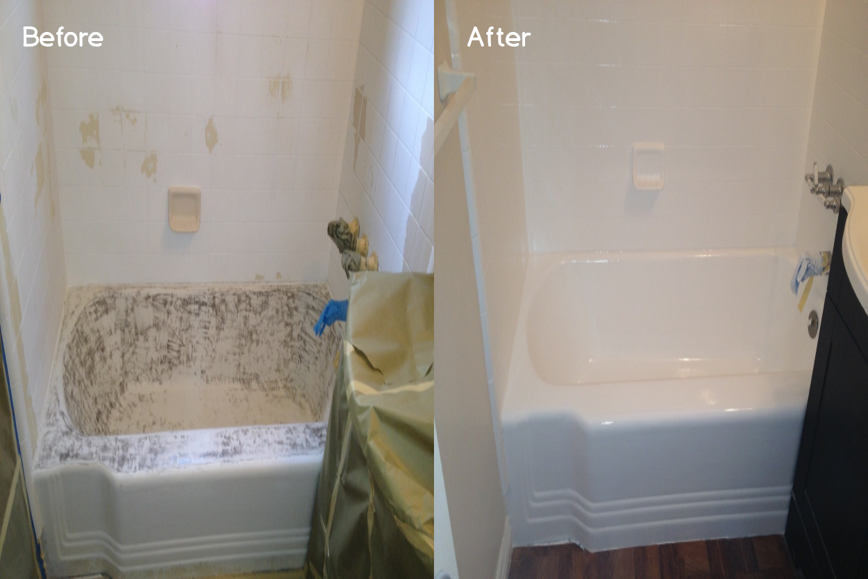 Bathroom Reglazing In Los Angeles, What Is The Difference Between Bathtub Refinishing And Reglazing